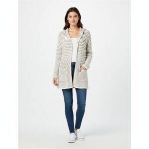 Moth by Anthropologie open Cardigan with hood size medium